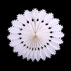 Снежинка ажурная 30 см белый