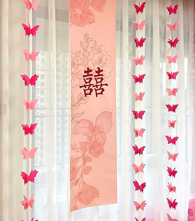 Гирлянда бабочки 3