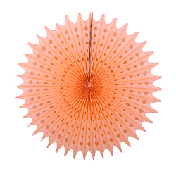 Фант с перфорацией 2 40 см персиковый 