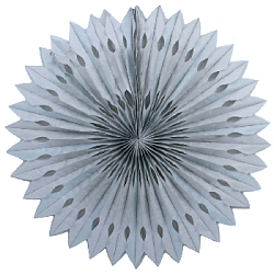 Фант с перфорацией 50 см серый