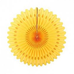 Фант с перфорацией 40 см ярко-желтый