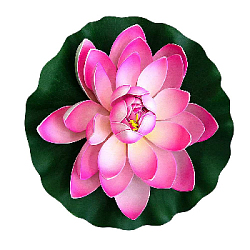 Лилия плавающая 28х28 см розовый